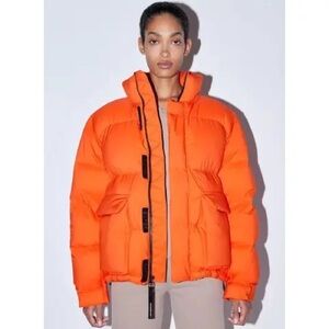 NWT Orange TNA super puff jacket - limited edition.